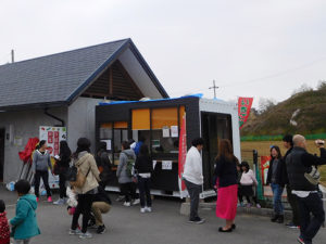 いずみ小川いちご農園の受付です