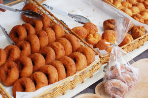 サーターアンダギー屋さんのドーナッツ。