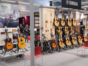 ヤマハのブースです。